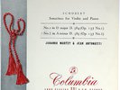 SCHUBERT Sonatinas n.1/2 Violin/piano MARTZY/ANTONIETTI 33CX 1359 UK blue/gold
