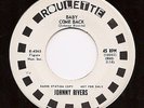 JOHNNY RIVERS Baby Come Back / Long Long Walk  Rockabilly 45 on Roulette NM Hear