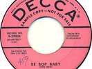 AUTRY INMAN - BE BOP BABY NM PROMO 45 '56 rockabilly HEAR Decca