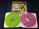 THE SMITHS DOUBLE ALBUM RARE TRACKS LURID PINK AND GREEN VINYLS POSTER SLEEVE