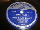 JAZZ- MILES DAVIS- PRESTIGE 78 RPM- BLUE HAZE (PARTS 1 & 2) - LISTEN