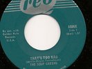 RARE 65 NM garage-punk-mod.The Soup Greens-That's Too Bad / Like A Rolling Stone