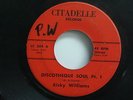 RICKY WILLIAMS Discotheque Soul Pt 1 & 2  Citadelle dance soul RARE 304