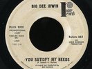 Northern Soul 45   Big Dee Irwin   You Satisfy My Needs   Rotate   mp3 WLP