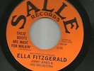 NORTHERN R&B MOD SOUL JAZZ-- ELLA FITZGERALD-- THESE BOOTS --HEAR BOTH -SALLE
