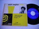 w PICTURE SLEEVE Sarah Vaughan Sings 1953 45rpm EP VG+