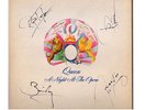 QUEEN - A NIGHT AT THE OPERA - SIGNED BY GROUP - VINYL LP SLEEVE ONLY - ORIGINAL