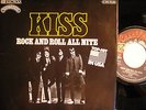 Single 7 45    KISS     Rock and Roll all Nite    The Getaway  1975  MINT