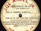 PETE FOUNTAIN ALL STARS on RARE 12-inch 1956 JOE MARES, JR. ACETATE