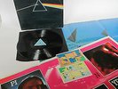 PINK FLOYD THE DARK SIDE OF THE MOON LP ORIG UK 1973 HARVEST +POSTER +STICKERS