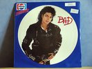 Michael Jackson BAD 12 Inch Vinyl Pepsi sehr rar Rarität Picture Disc Bildplatte