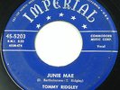 Tommy Ridgley 1952 NEW ORLEANS R&B 45 Junie Mae/Looped Imperial Label BB132 HEAR