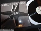 R,E.M. AUTOMATIC FOR THE PEOPLE RARE VINYL LP RECORD OUTSTANDING MAN ON THE MOON
