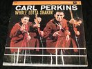 Carl Perkins LP Whole Lotta Shakin White Label Promo Original Six Eye Pressing