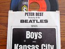 PETER BEST OF BEATLES 1965 PS 45 BOYS / KANSAS CITY VG+/VG US CAMEO ISSUE NR LP