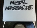 METAL MASSACRE Vol.1 Metallica Steeler Various Sampler Hard Rock Heavy Metal LP