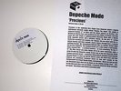 Depeche Mode Precious PL 12Bong 35 Testpressing Promo + Press Sheet