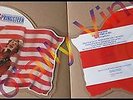 BRUCE SPRINGSTEEN -I'm on fire/Born in the USA - UK SHAPE-USA FLAG- PICTURE DISC