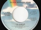 OLIVIA NEWTON-JOHN -The Rumour- 1988 CANADIAN MCA Stock Copy 45  ELTON JOHN 