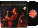 JOHN COLTRANE Meditations LP on Impulse VG++