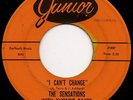 Northern Soul 45 THE SENSATIONS WITH YVONNE BAKER I Can't Change JUNIOR hear