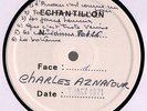 CHARLES AZNAVOUR s/t RARE 1971 ECHANTILLON TEST PRESS 80 426 LP