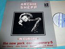 Archie Shepp In Europe, Vol 1 (The New York Contempory 5) 1964 Delmark Stereo NM