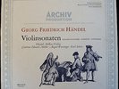 HANDEL Violin Sonatas MELKUS Muller Wenzinger 2 LP 1968 ARCHIV 198 474/75 Stereo