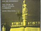 ARGO ZRG 5365 *GROOVED OVAL NT *EVENSONG FOR ASH WEDNESDAY* 1G/1G TED BURKETT NM