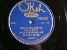 OKEH 8482-LOUIS ARMSTRONG HOT 7 -ALLIGATOR CRAWL / WILLIE THE WEEPER  -E-
