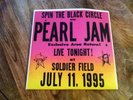 Pearl Jam - Spin The Black Circle 7/11/95 Soldier Field Vinyl - Original Press