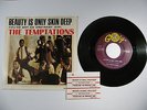 Blues Northern Soul RnB TEMPTATIONS Picture Sleeve & 45 Beauty Skin Deep w J Tag