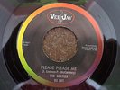 BEATLES 45,VEE JAY-581,PLEASE,PLEASE ME/FROM ME TO YOU,OVAL LOGO