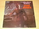 Tom Jones SIGNED 12' Vinyl I Who Have Nothing Genuine Authentic AUTOGRAPH + COA