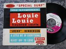 THE KINGSMEN Louie Louie ORIGINAL FRENCH EP 4 SONGS