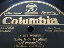 DOC COOK 14 DR.S SYNCOPATION 78rpm I Got Worry Hum & Strum COLUMBIA 1430D Mint