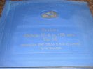 Brahms Sinfonia n° 4  Orchestra Sinfonica  BBC VDP Box 78 RPM Bruno Walter EX