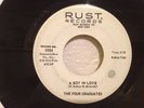 The FOUR GRADUATES Candy Queen A Boy In Love Rust Records RARE Doo Wop WLP Promo