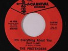 rare Soul Group 45 PRETENDERS i call it love Listen