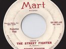 MART rockabilly PROMO 45  RONNIE PEARSON - Street Fighter + Deep Blue Sea