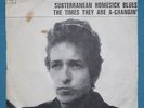 BOB DYLAN: Subterranean Homesick Blues    FRENCH PROMO PS   Beatles