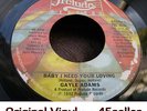 ? Gayle Adams 'Baby I Need Your Loving' RARE Modern Northern Soul Vinyl 45 HEAR