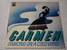 LP CARMEN - Dancing On A Cold Wind UK 1st Press 1975 Stereo Regal Zonophone EXC.
