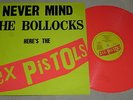 Sex Pistols LP Never Mind The Bollocks PINK VINYL No 1781 21st Anniv Punk RARE