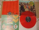 BEATLES Sgt Peppers DC1 vinyl rouge red LP de 1978 avec sticker