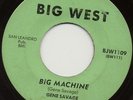 ROCKABILLY 45 Gene Savage - Big Machine b/w Let's Take a Look (Big West) LISTEN