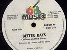 Junior Delgado - Trickster / Carlton & The Shoes - Better Days UK orig 12