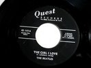 BEATLES THE GIRL I LOVE NEAR MINT RARE QUEST 101 BEATLES  DOO WOP 45