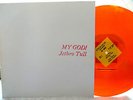 JETHRO TULL MY GOD VINTAGE ORANGE VINYL LIVE LP no TMOQ UK