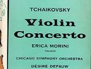 ERICA MORINI/CHICAGO - Tchaikovsky: Violin Concerto - mono LP